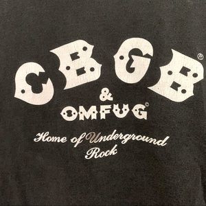 Authentic CBGB Tshirt